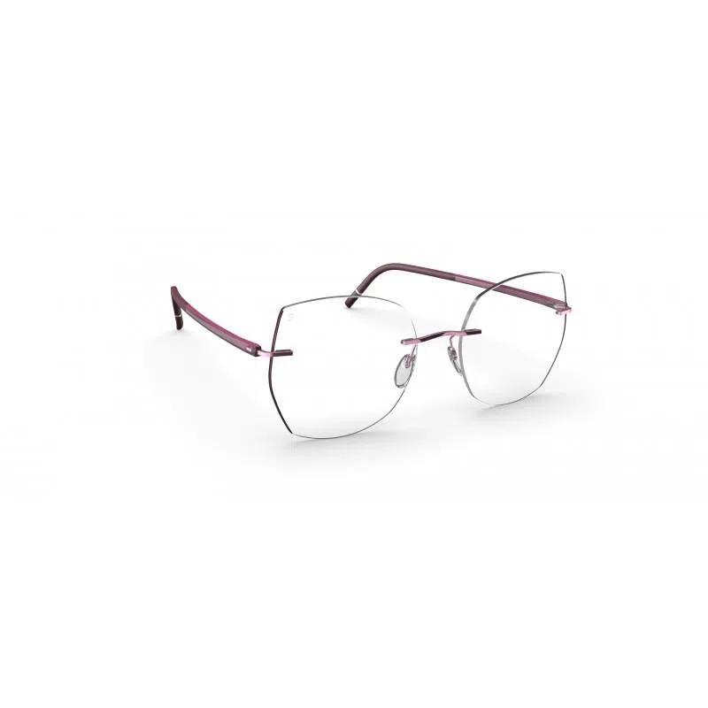 Silhouette The Wave Color Groove Demo Rimless 5567 Eyeglasses - view 6